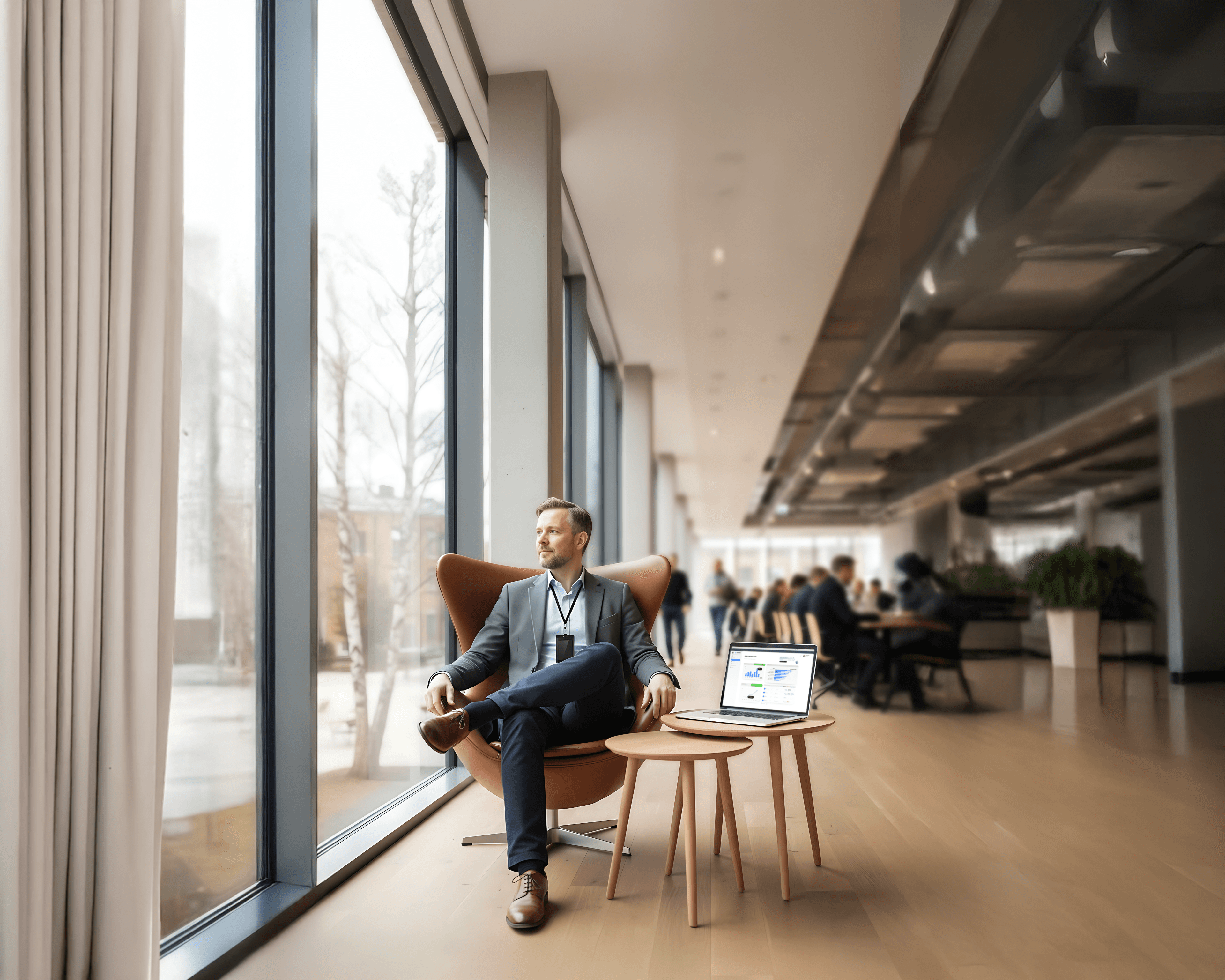 Professional business environment